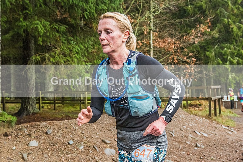 Glentress-186 - High Terrain Events Glentress Winter Trail half Marathon & 10K Trail Run Saturday 19th November 2022