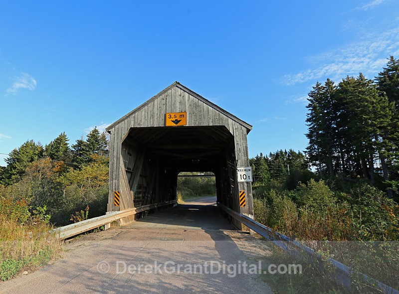 Shepody River #3 (Germantown Lake) - 1 - Covered Bridges of New Brunswick