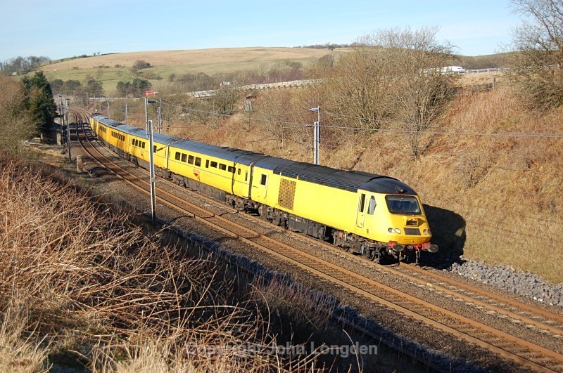 11.3.14 - 43013 & 43062 1Q26 Derby - Glasgow, Low Gill - West Coast Main Line (north to south)