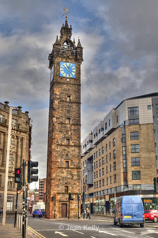 Tolbooth Steeple, Glasgow - 4289_Painterly - HDR effects