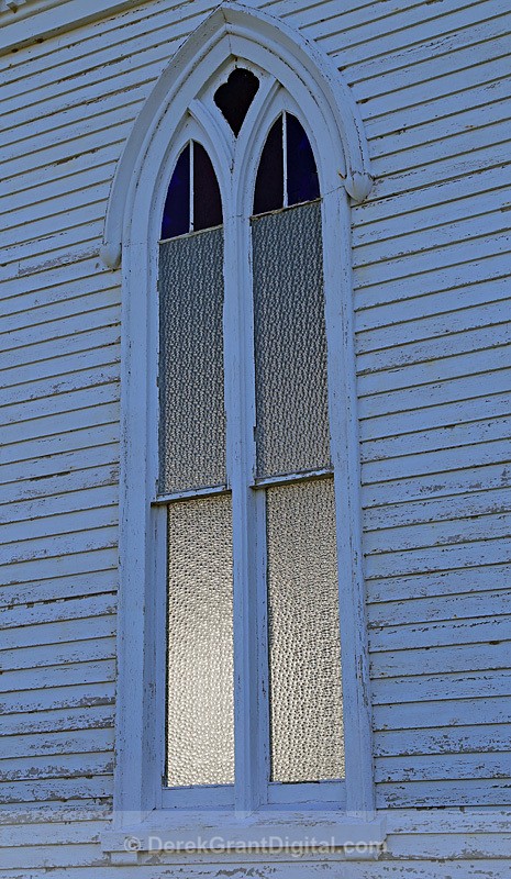 Central Hampstead Baptist Church Stained Glass Window - Churches of New Brunswick