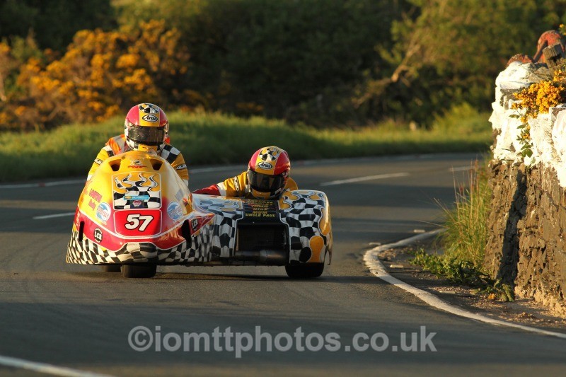 John Lowther* / Jake Lowther* Honda / KATYS HOME TANNING - Monday Practice - Sidecars