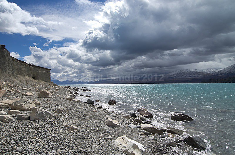 Storm Lake Tekapo - New Zealand South Island