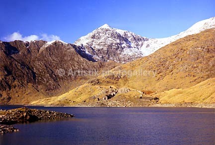 Snowdon from Llyn Llydaw 2 - Sceniks.com - Snowdonia landscape photographs by Dave O'Shea