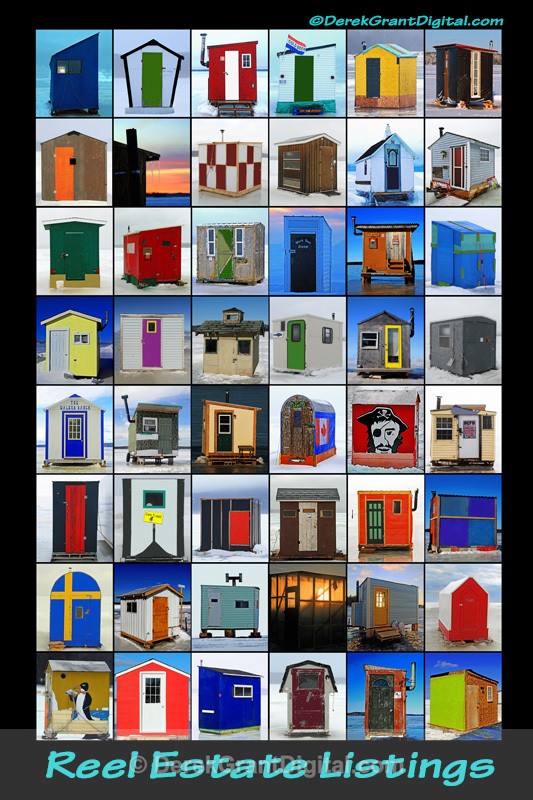 The Reel Estate Listings Ice Fishing Shacks - Ice Shacks