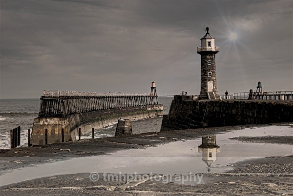 Whitby Pier. - Yorkshire Coast