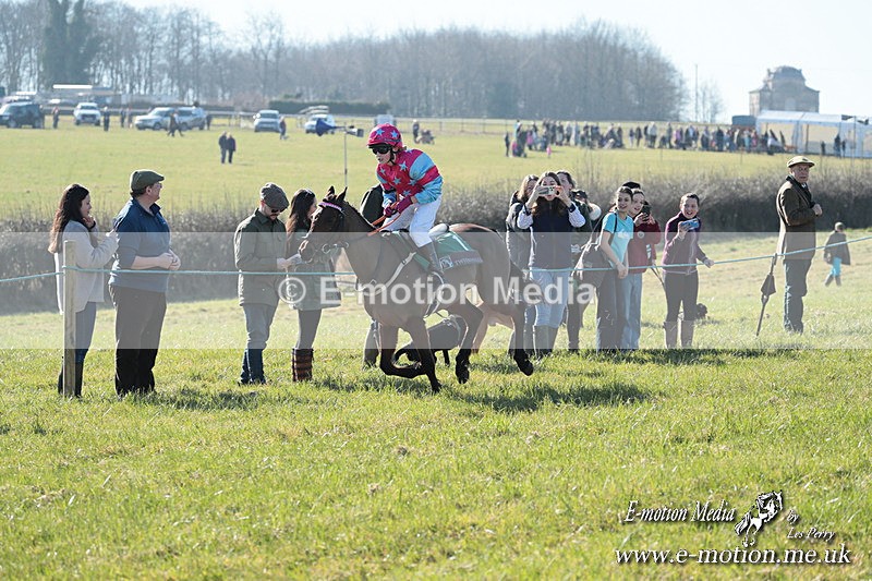 PR 010325 19 - Pony Racing from Beaufort Races Didmarton 01/03/25