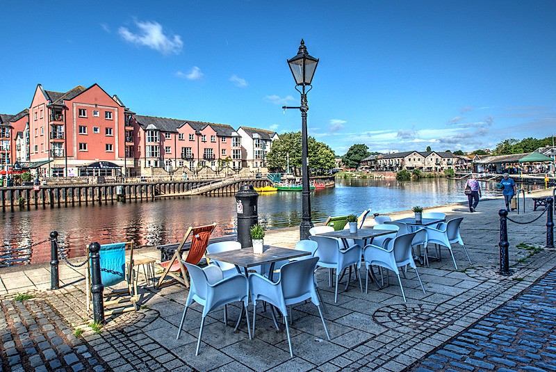 Exeter Quay by the River Exe. - Devon Misc