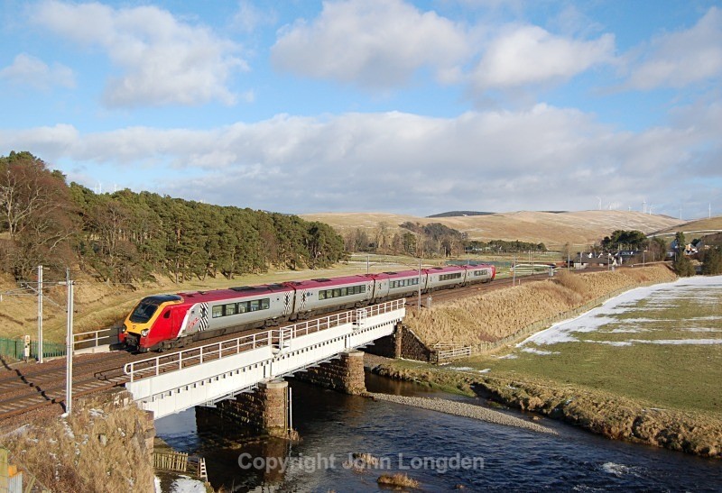 6.2.13 - Unidentified Voyager 1M84 Glasgow - BNS, Crawford - West Coast Main Line (north to south)