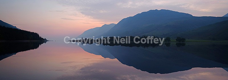 Loch Lochy, South Laggan Forest, Highland - Panoramic format