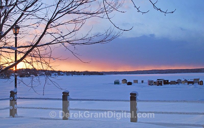 Kennebecasis Sunset  New Brunswick Canada - Sunset/Moonrise