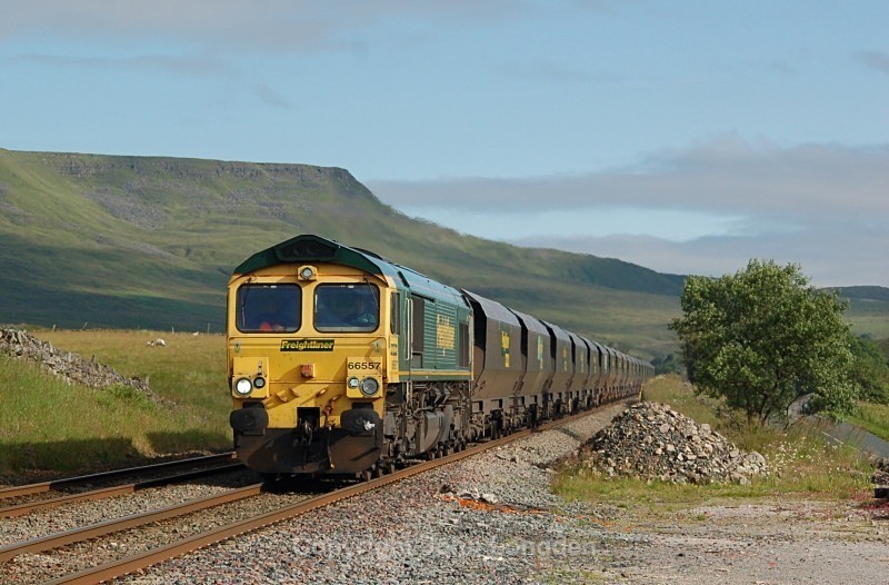 12.7.12 - 66557 6E76 Hunterston - West Burton, Shotlock Hill - Shotlock Hill