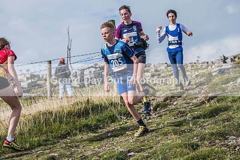 Year 8-9-191 - The English Schools Fell Running Championship Giggleswick Year 8-9 Sunday 6th October 2024