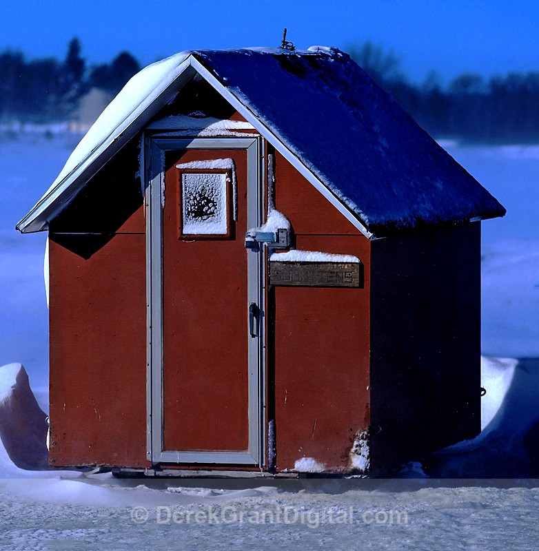 Chalet Style Ice Shack New Brunswick Canada