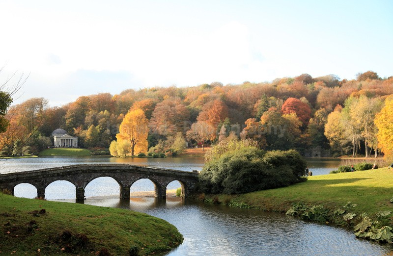Stourhead gardens during autumn_003 - Wiltshire landscape Photography