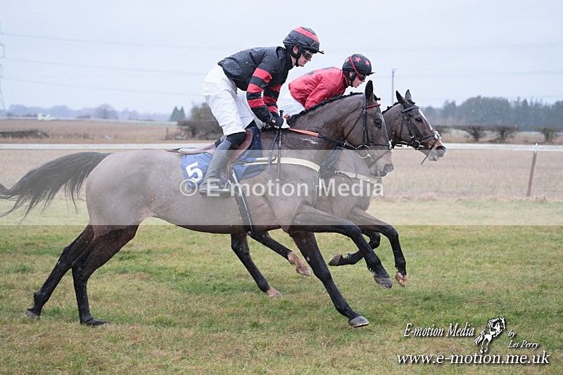 PtP 260125 55 - Cocklebarrow Point-to-Point racing with the Heythrop Hunt 26/01/25