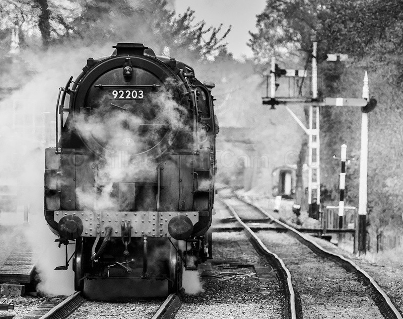 Holt station arrival - Martin West