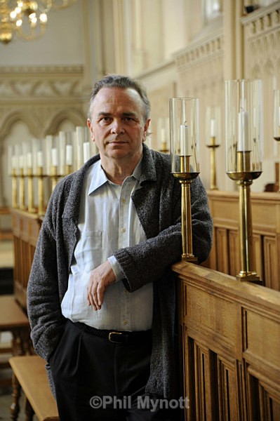 Sir Mark Elder Conductor director of the Hallé Orchestra Portrait photography Cambridge UK Philip Mynott Professional Photographer Cambridge UK  PR