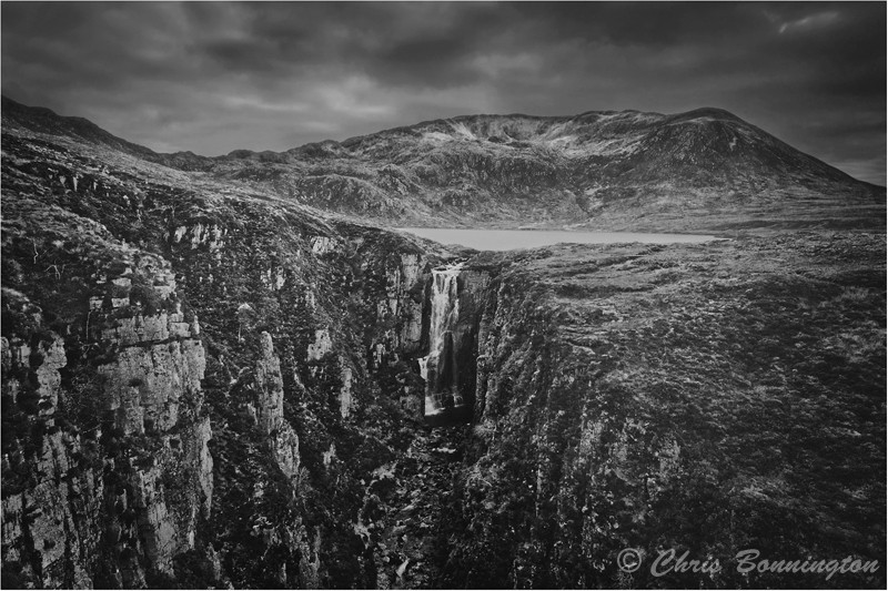 Wailing Widow Falls - Aerial