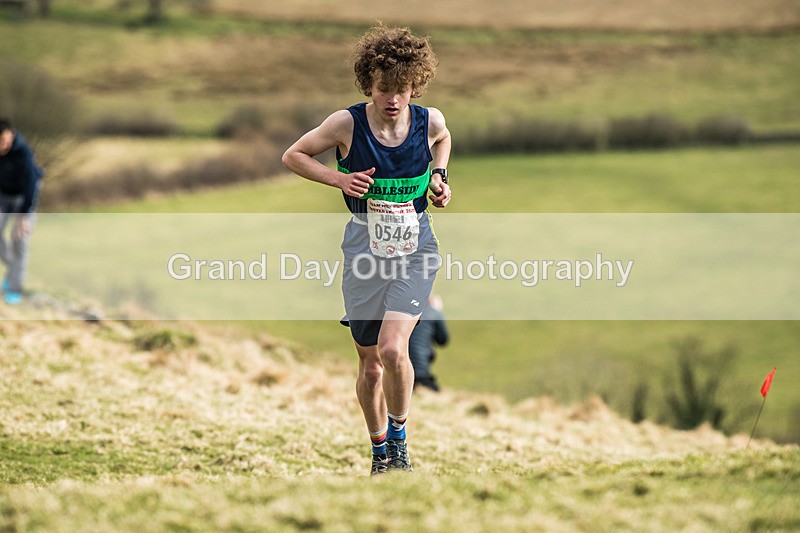 Helm Hill -262 - Kendal Winter League Helm Hill Fell Races (Under 13/15/17 & Seniors) Sunday 16th March 2025
