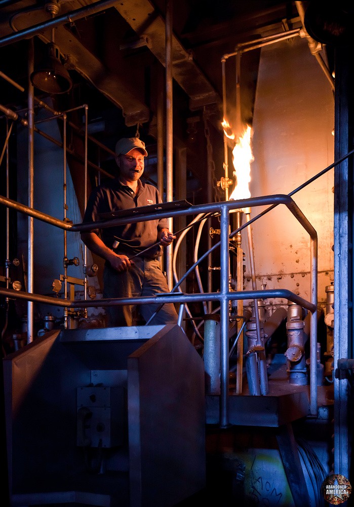 Frank R. Phillips Power Station (South Heights, PA) | Furnace Lighting - Frank R. Phillips Power Station
