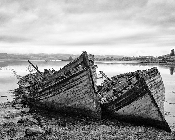 Isle of Mull - Scotland: Black and White