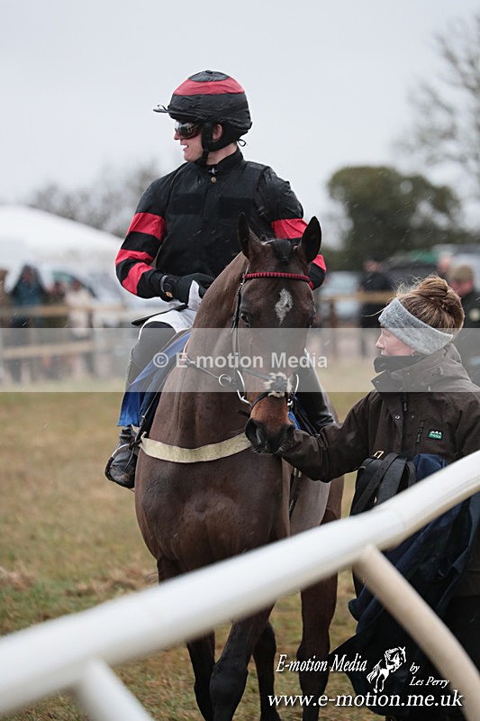 PtP 260125 8 - Cocklebarrow Point-to-Point racing with the Heythrop Hunt 26/01/25