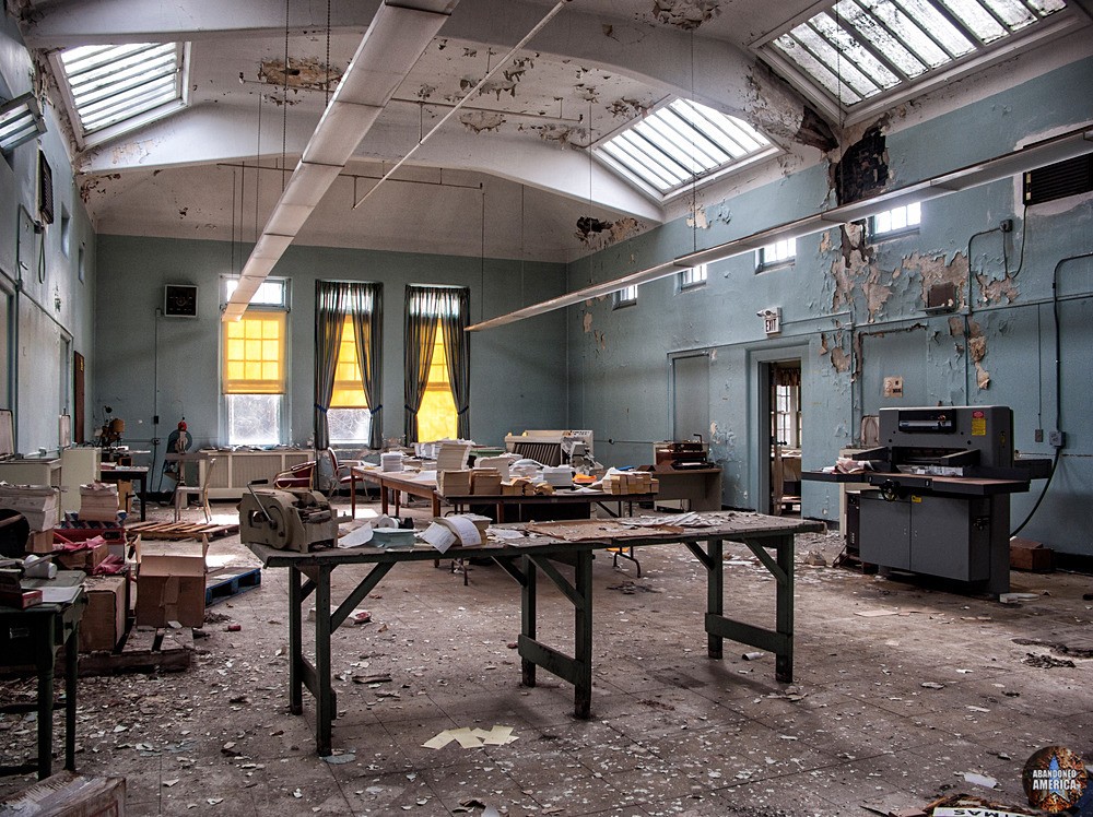Overbrook Asylum (Cedar Grove, NJ) | Workshop Area - Overbrook Asylum