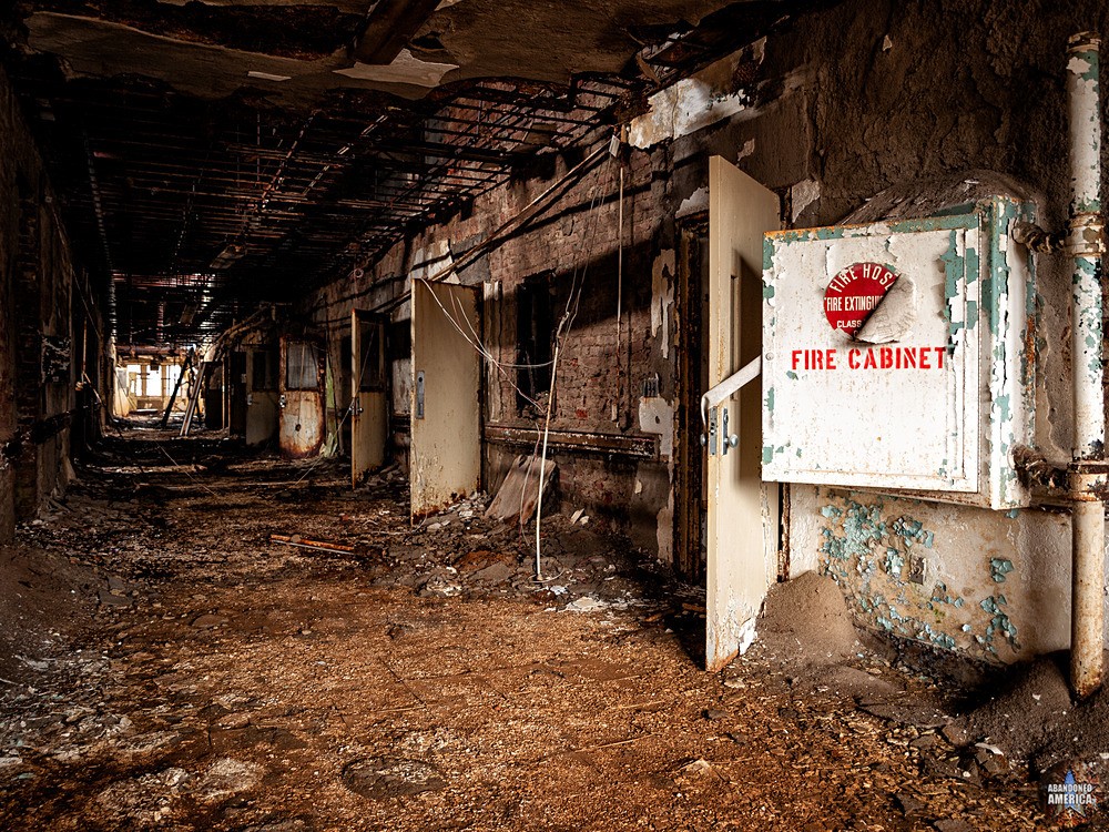 Abandoned Greystone Park Psychiatric Center | Fire Hose - Greystone Park Psychiatric Center