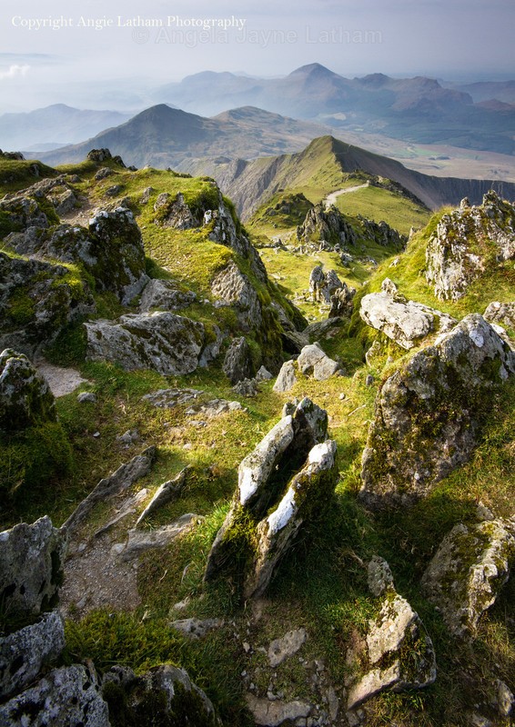 View from Snowdon 2 - Celtic Wales