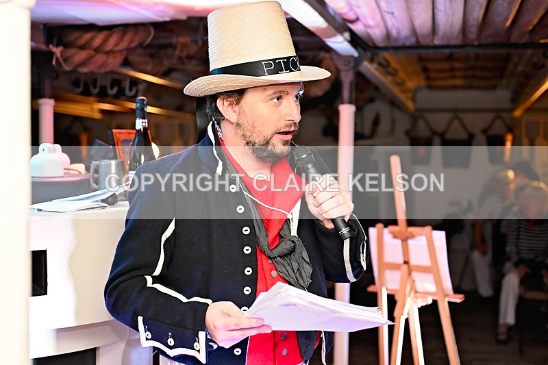 HMS PICKLE-147 - PICKLE NIGHT HMS WARRIOR 1860
