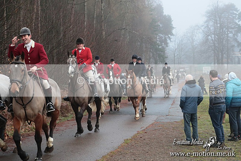 HUPY 261224 228 - Pytchley with Woodland Hunt Boxing Day Meet 26th December 2024