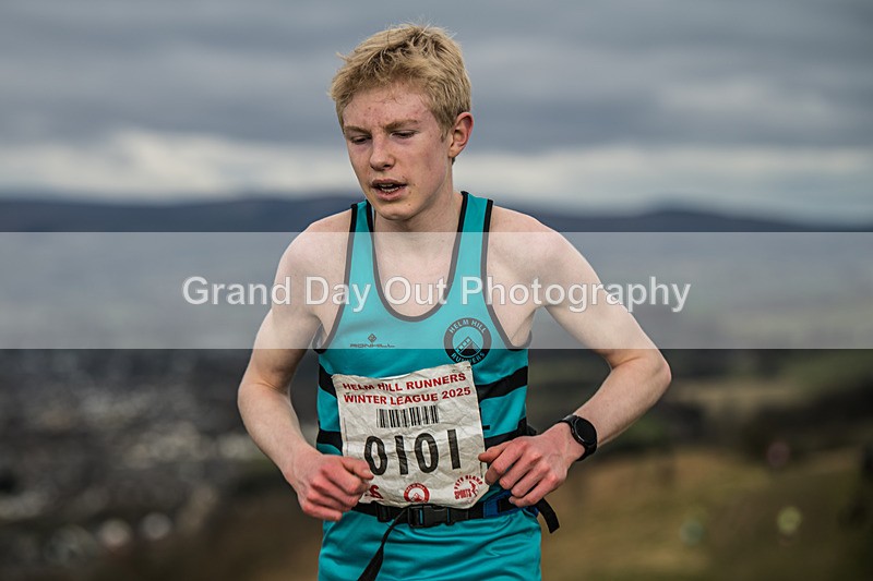 Helm Hill -673 - Kendal Winter League Helm Hill Fell Races (Under 13/15/17 & Seniors) Sunday 16th March 2025