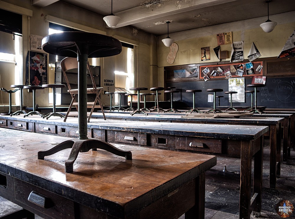 Mahanoy Area Middle School photo Abandoned America
