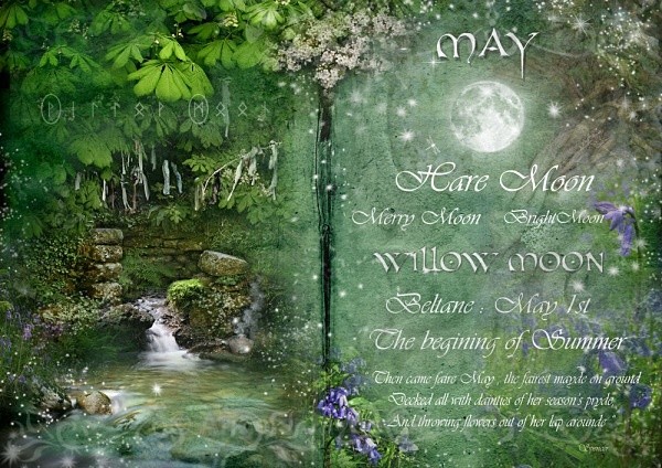 May-Willow Moon - The Wheel of the Year