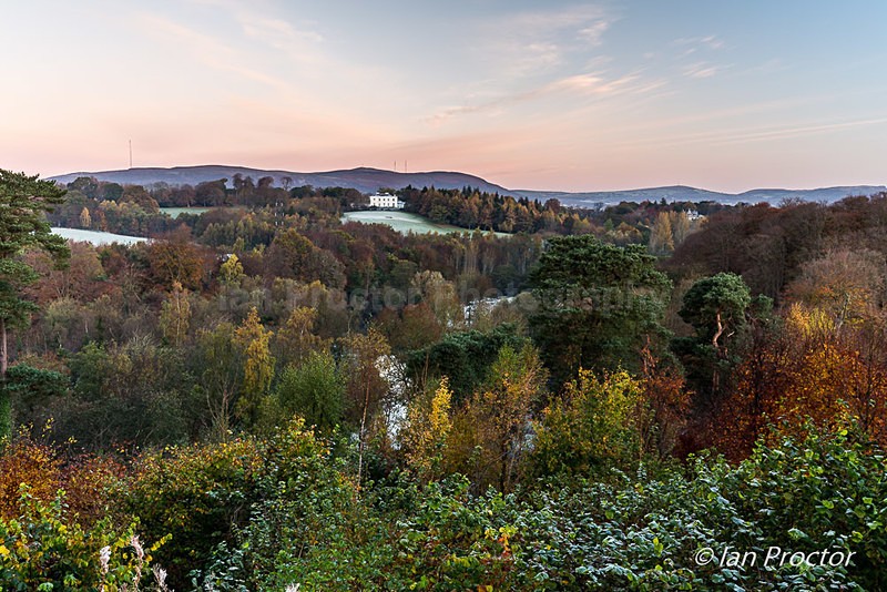 Autumn Sunrise Over Lagan Valley - Autumn