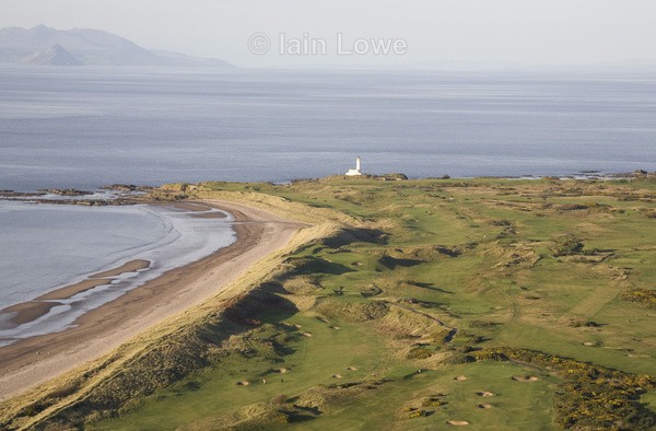 Turnberry Aerial 5th  6th - Turnberry Ailsa Championship Course
