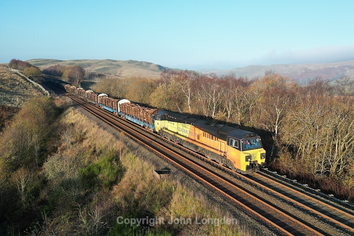JL - 8.11.24 70806 6J37 Carlisle - Chirk, Low Frith - Latest shots