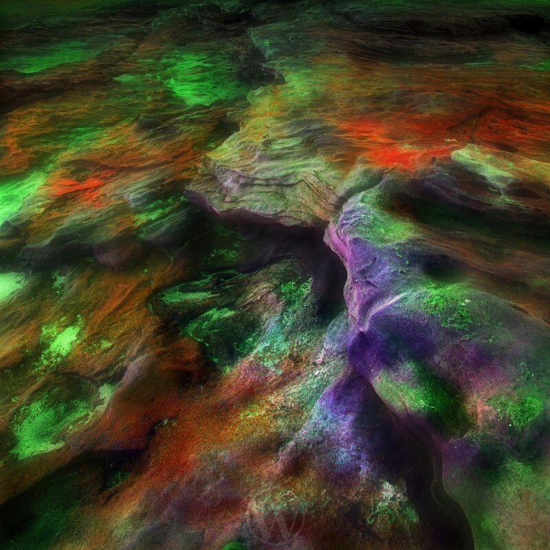 Rare Earth Landscape Detail 2 Abstract - Elemental