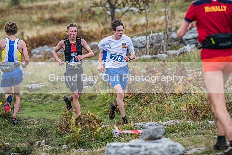Year 10-11-162 - The English Schools Fell Running Championship Giggleswick Year 10-11 Sunday 6th October 2024