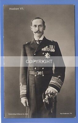 (N-2)  King Haakon VII - Norwegian Royals