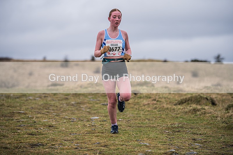 Cunswick U15  U17-95 - Kendal Winter League Cunswick Scar Junior Under 15 & 17 Fell Races Sunday 26th January 2025