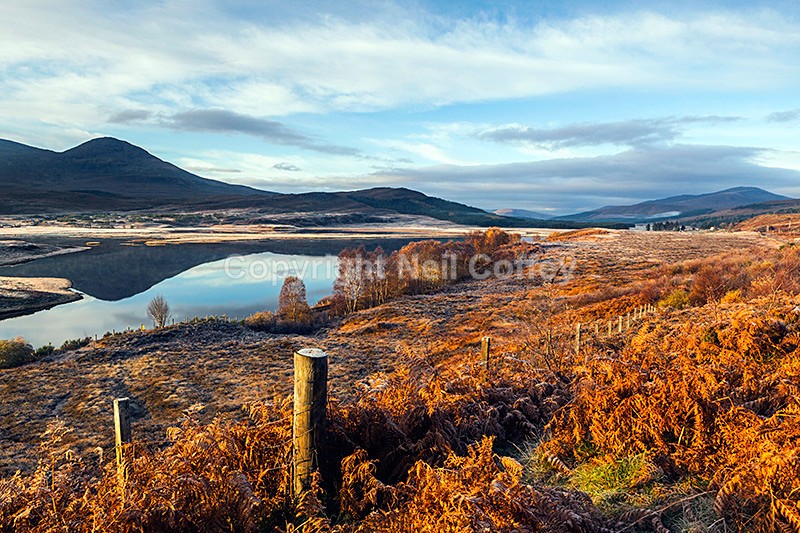 Loch Achanalt, Strathconon Forest, Highland2 - Landscape format