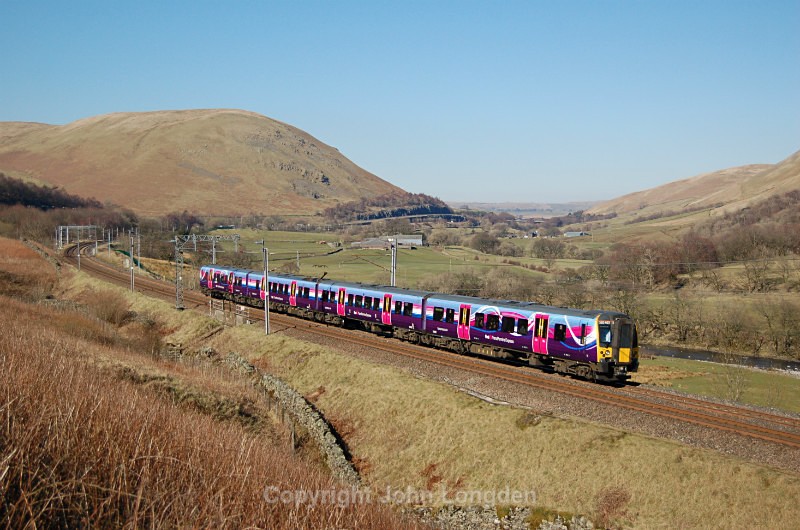 JL - 17.3.16 350407 1M97 1212 Edinburgh - Man Airport, Dillicar Common - West Coast Main Line (north to south)