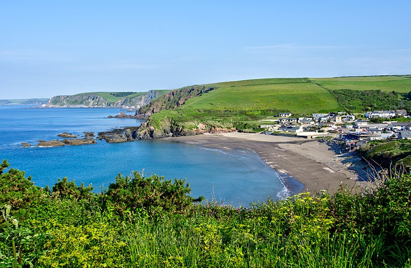 Challaborough Bay from the coastpath - Devon Misc