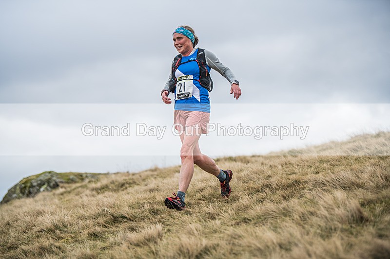 Kong CH-973 - Kong Running Clough Head Fell Race Saturday 4th February 2023