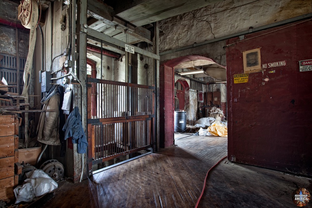 Wilde Yarn Mill (Manayunk, PA) | Freight Elevator - Wilde Yarn Mill