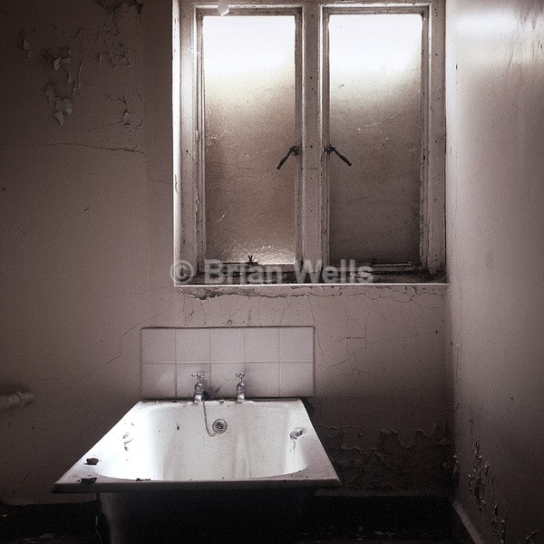 Bathroom at The Old Fletcher Hospital - The Black & White Gallery