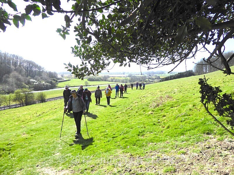 024 Heading for the village of Low Hutton - York Minster Walkers Collection 2025