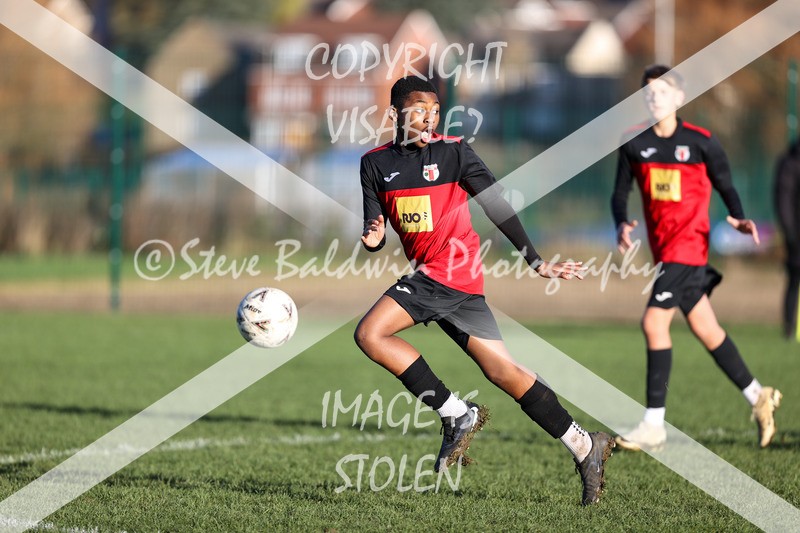 1DX31729 - 2025-11-23 FC Abbey Meads U13 Purple V Highworth Town Junior FC U13 T